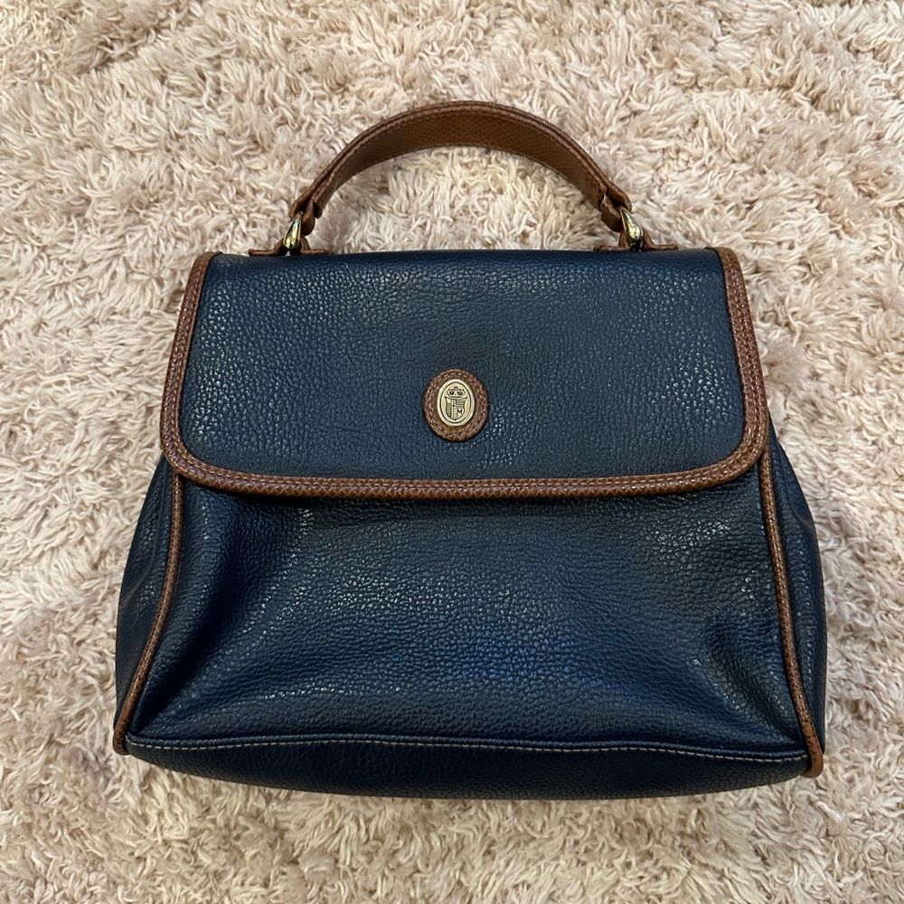 Vintage preppy purse top handle